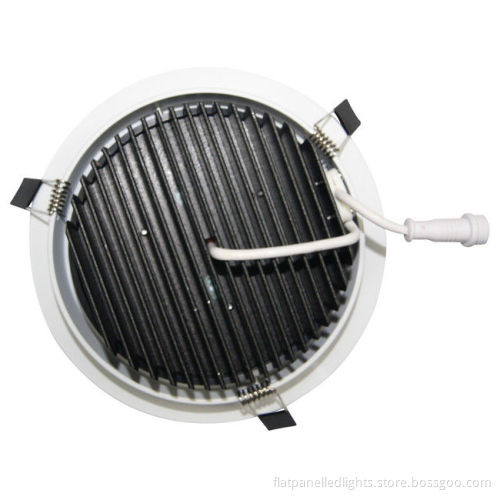 High Brightness 18w Adjustable Recessed Led Downlight Warmwhite 4500k